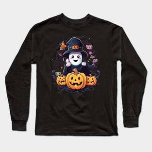 Boo Pumpkin Long Sleeve T-Shirt